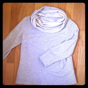 Gray turtleneck style sweater